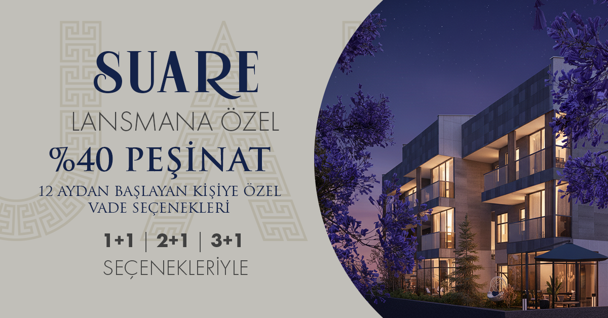 Lansmana Özel Suare İncek Kampanyası